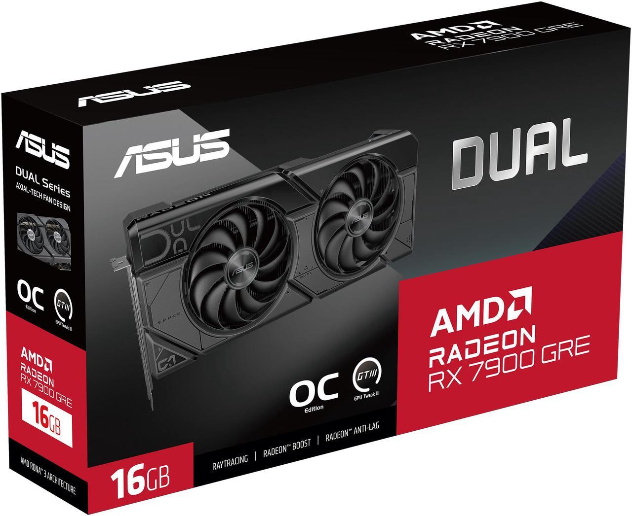  [REFURBISHED] ASUS Dual RX 7900 GRE (DUAL-RX7900GRE-O16G)