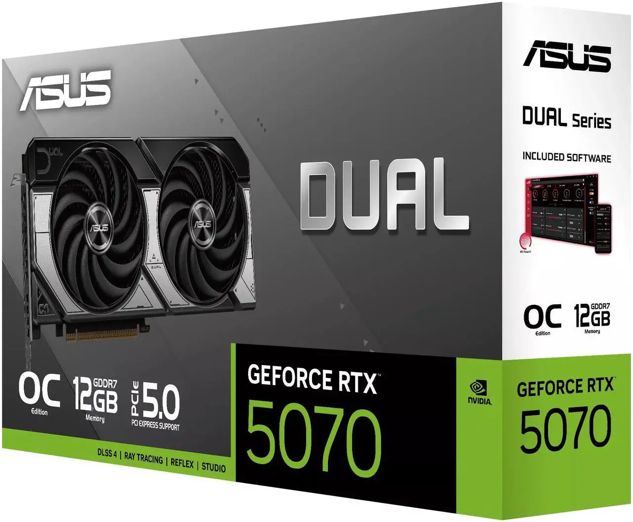 ASUS RTX 5070 DUAL OC (ASUS DUAL-RTX5070-O12G)