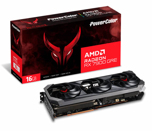 PowerColor RED DEVIL RX 7900 GRE (RX7900GRE 16G-E/OC)