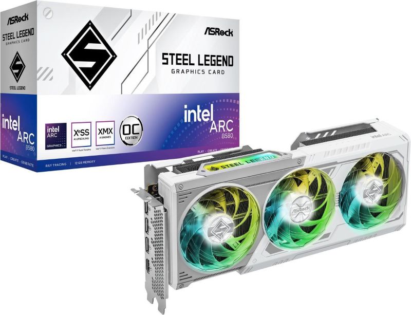 ASRock STEEL LEGEND Arc B580 (B580 SL 12GO)