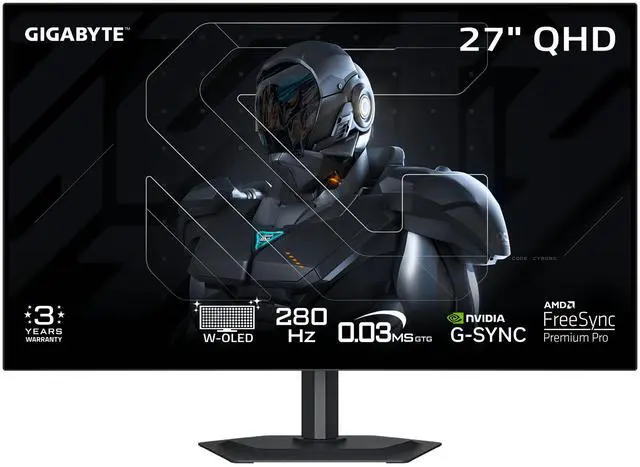 27"  W-OLED MO27Q28G - Black