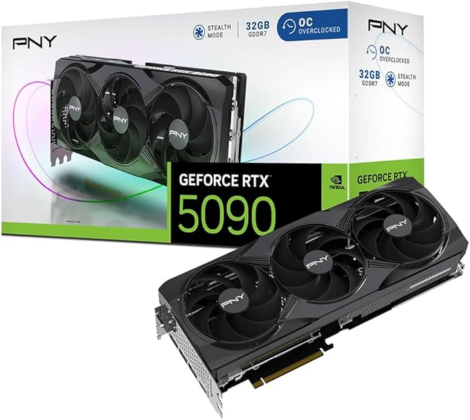 PNY RTX 5090 Triple Fan OC (VCG509032TFXPB1-O)