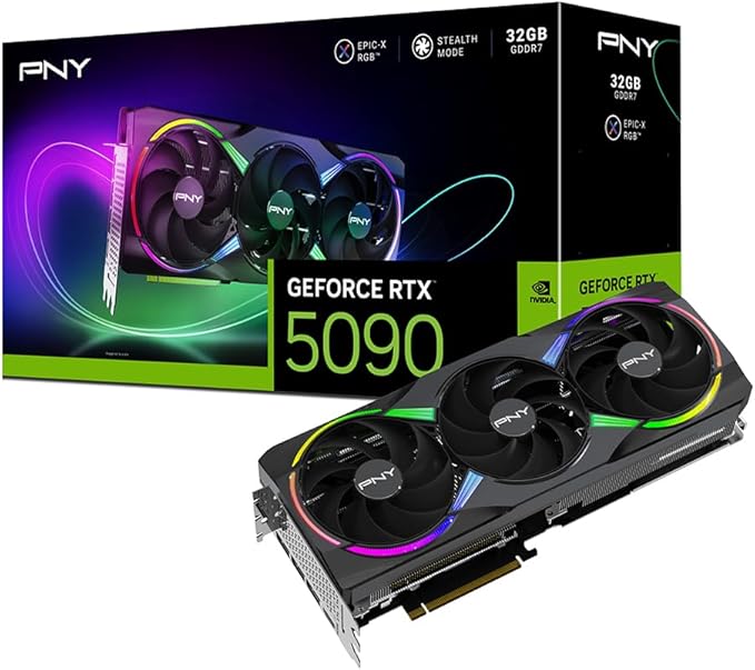 PNY RTX 5090 ARGB Triple Fan OC (VCG509032TFXXPB1-O)