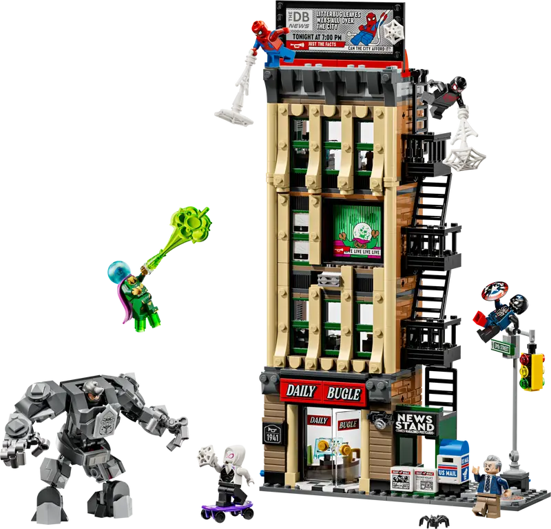 Spider Man Vs Mysterio The Daily Bugle (76342)