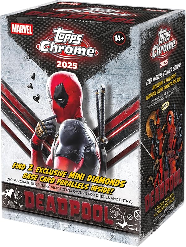2025 Topps Chrome Deadpool Value Box