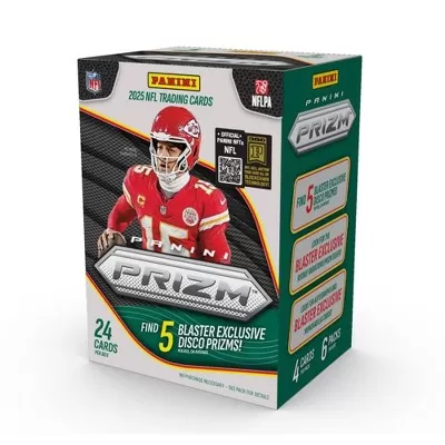 2025 Panini NFL Prizm Football Trading Card Blaster Box