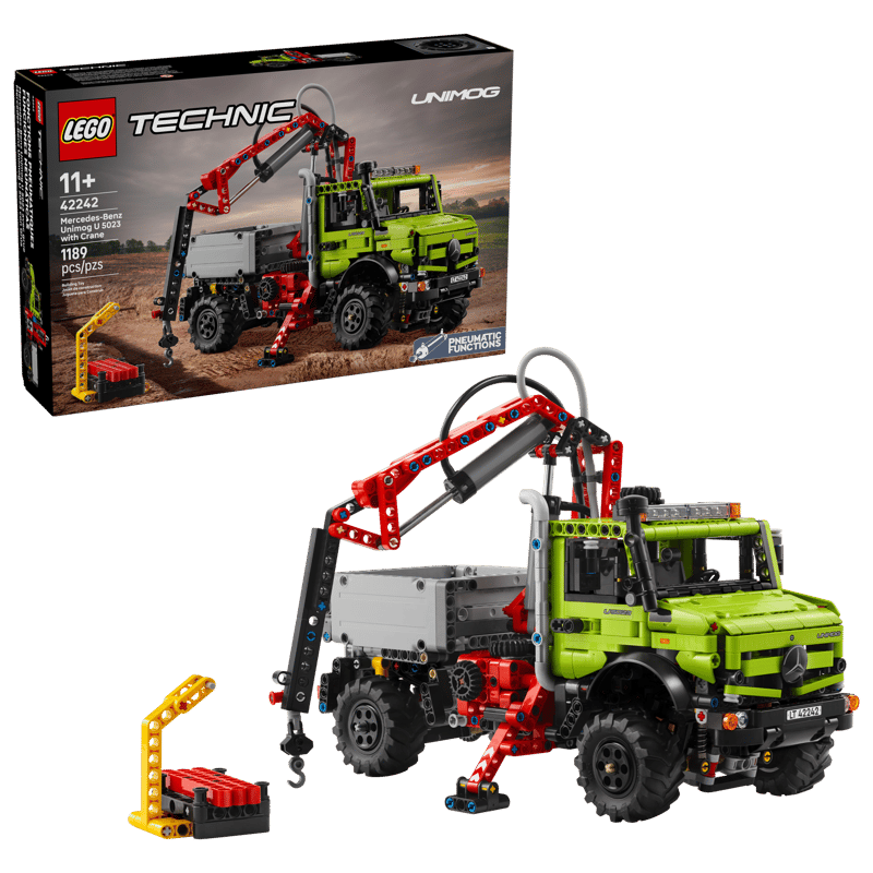 MercedesBenz Unimog U 5023 with Crane (42242)