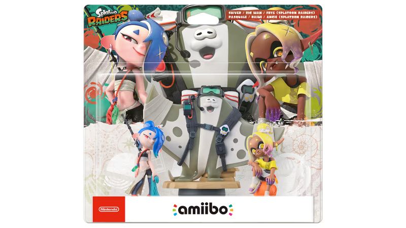Splatoon Raiders Triple Pack amiibo: Shiver, Big Man and Frye [Splatoon Raiders]
